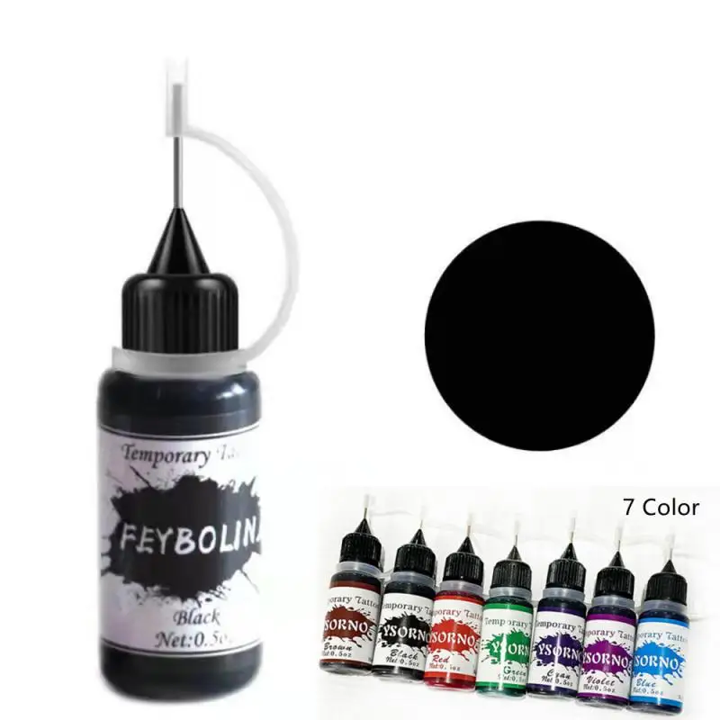 Tattoo Ink Tattoo Ink Pigment Tattoo Ink Kit Tattoo Transfer Cream Tattoo Pen Kits 1/3/5/10PCS 7 Color Temporary Tattoo Male Cream Long-lasting Waterproof Ink Henna Tattoo Female Semi-permanent DIY Art Tools