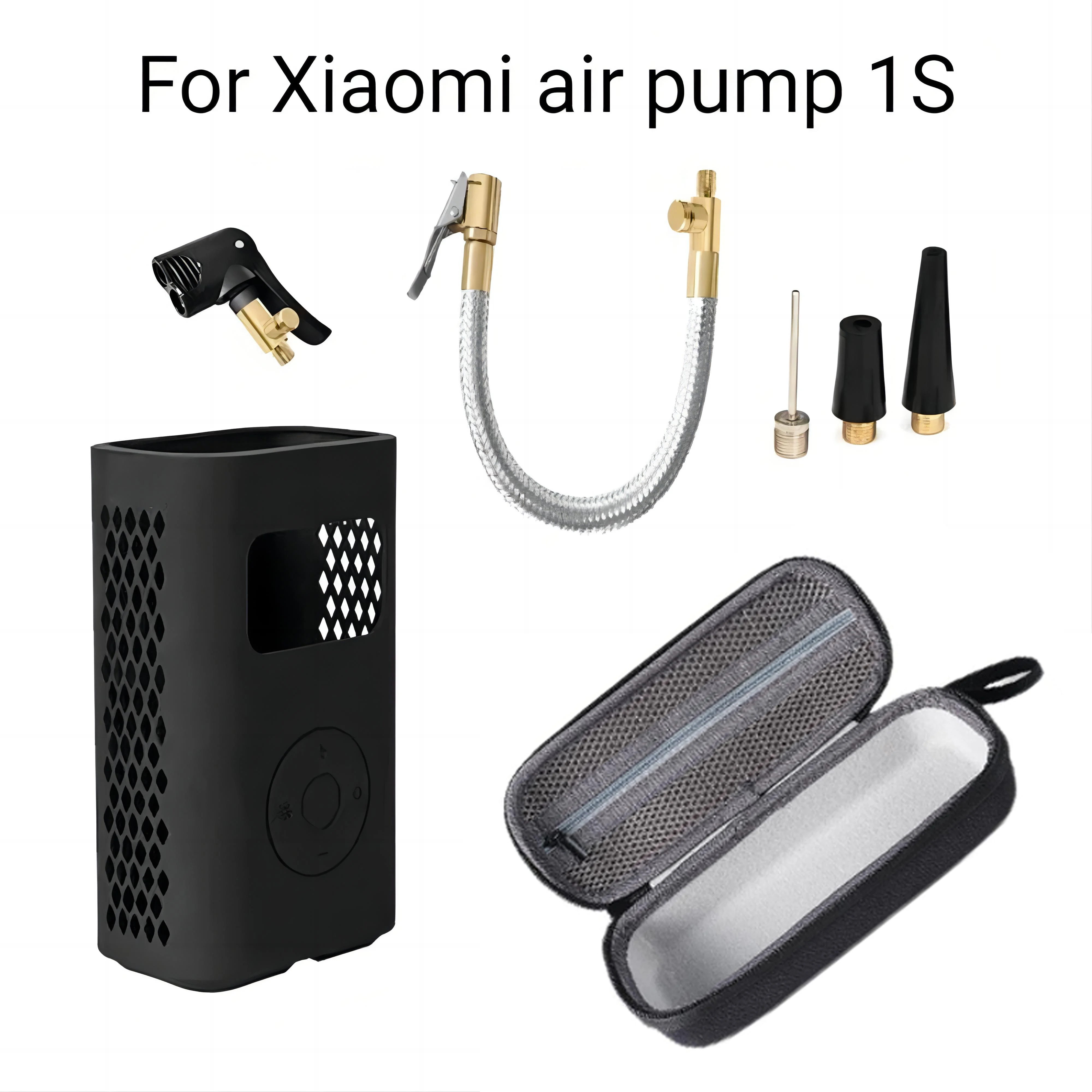 

Soft Silicone Case Cover Replacement Tube Extension Mouth Hose For Xiaomi Air Pump 1S Xiaomi Mijia Electric Inflator Accessories