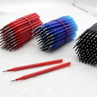 0.7mm Magic Erasable Pen Press Gel Pen Set 8 Colors Erasable Refill Rod Gel Ink Stationery Retractable Pens Washable Handle Rod 6