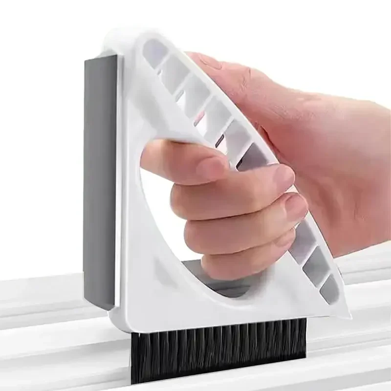3 in 1 Multifunctional Window Track Cleaner Household Cleaning Adjustable Window Cleaning Tool Automatic Drainage for Kitchen