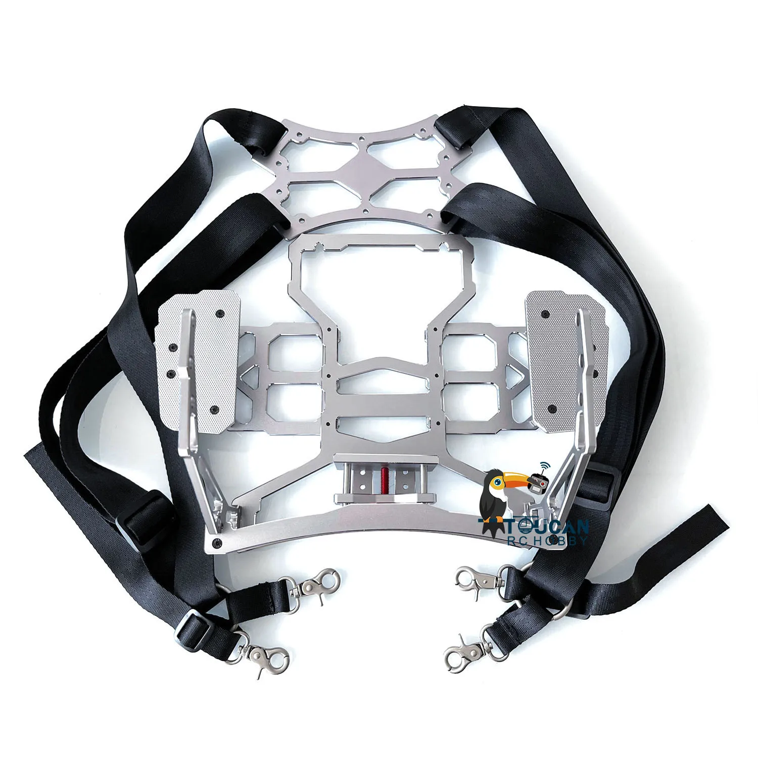 Support plateau métal avec sangle pour Flysky Paladin PL18EV RC