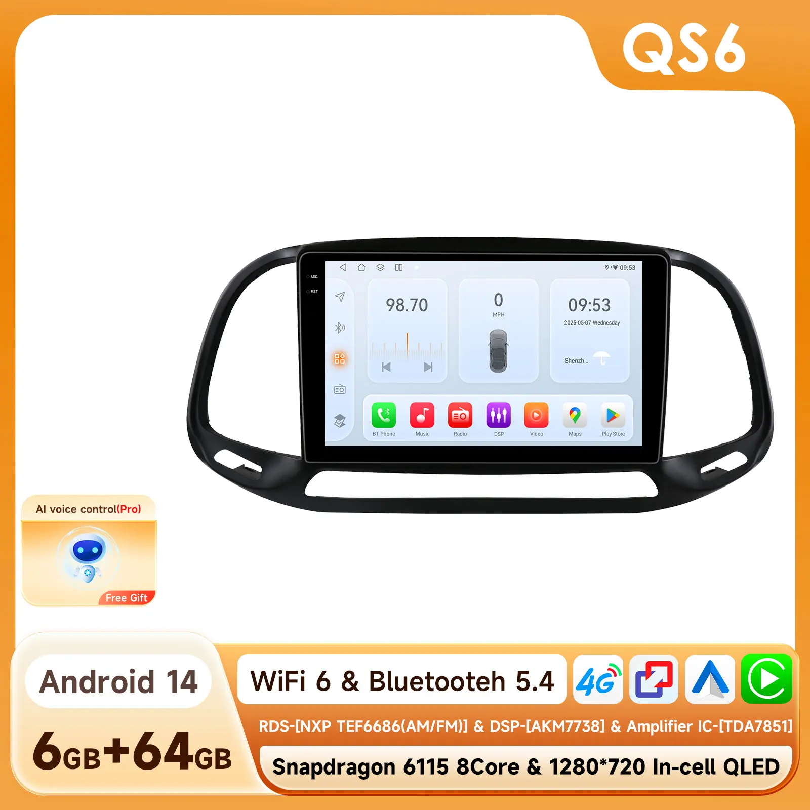 QS6 (8Core 6G 64G) AI