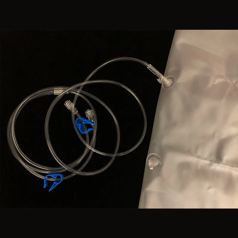 Medical Grade Silicone Ozone Limb Bag Reused Type With Luer Connection Tube silicone ozone limb bag