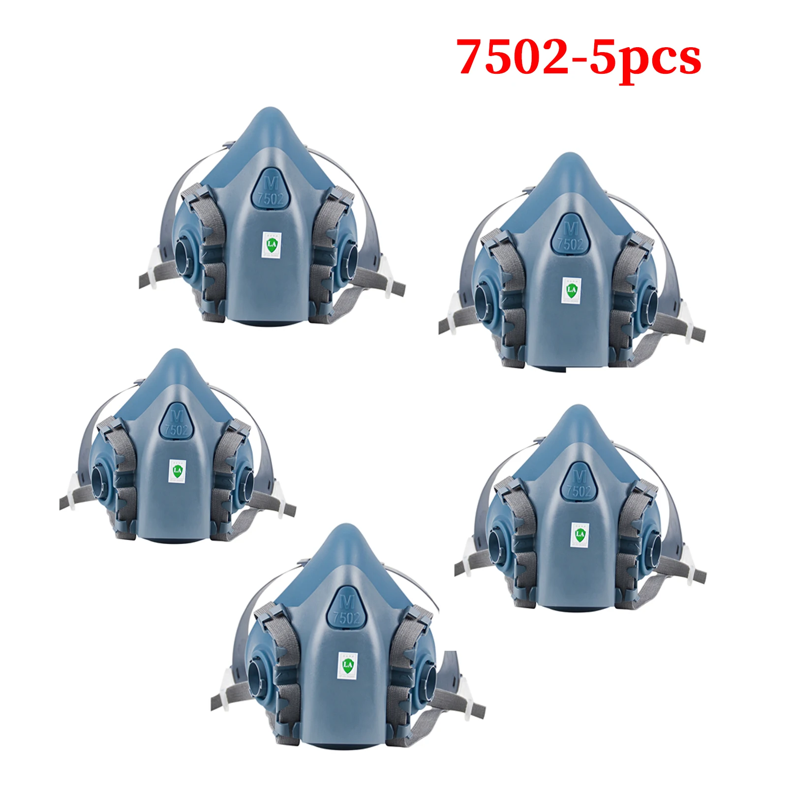 Dust Gas Respirator Half Face Dust Mask Shield Against Painting Spraying Organic Vapor Inhalation Hazards 7502