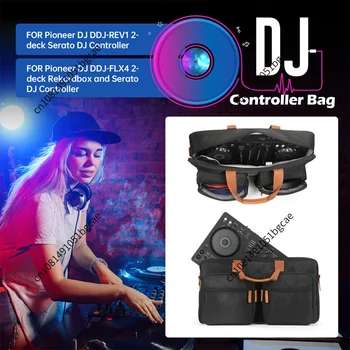 Borsa da trasporto protettiva portatile per lettore DJ Pioneer DJ DDJ-FLX4 DDJ-REV1/Numark Mixtrack Platinum FX