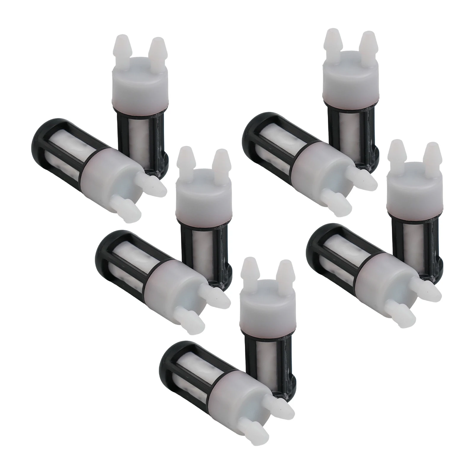 10pcs Dual Port Fuel Filter Set For Br600 Br550 Br500 Leaf Blower 4282 007 3600 Fuel Filter Replacement Parts Garden Power Tools