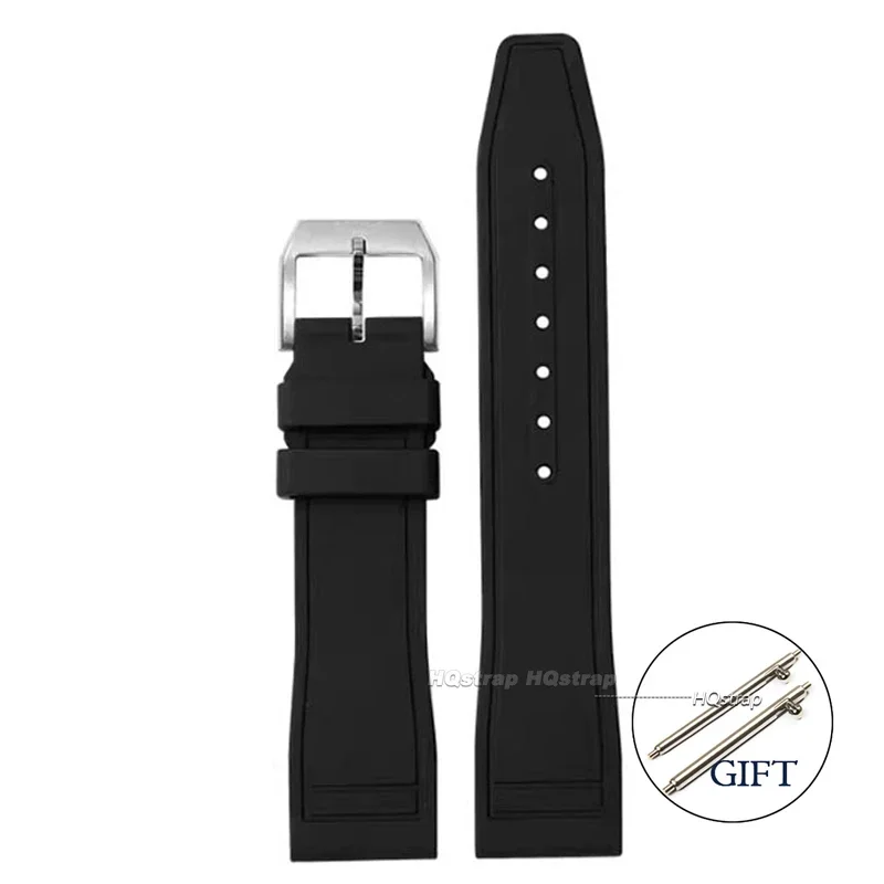 Waterproof Quick-Release Rubber Sport Watch Band Strap in Various Sizes