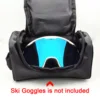 Ski Goggles Case Travel Carrying Bag Portable Lightweight Zipper Snow Eyewear Accessory Storage Pouch Snowboard Goggle Protector 6