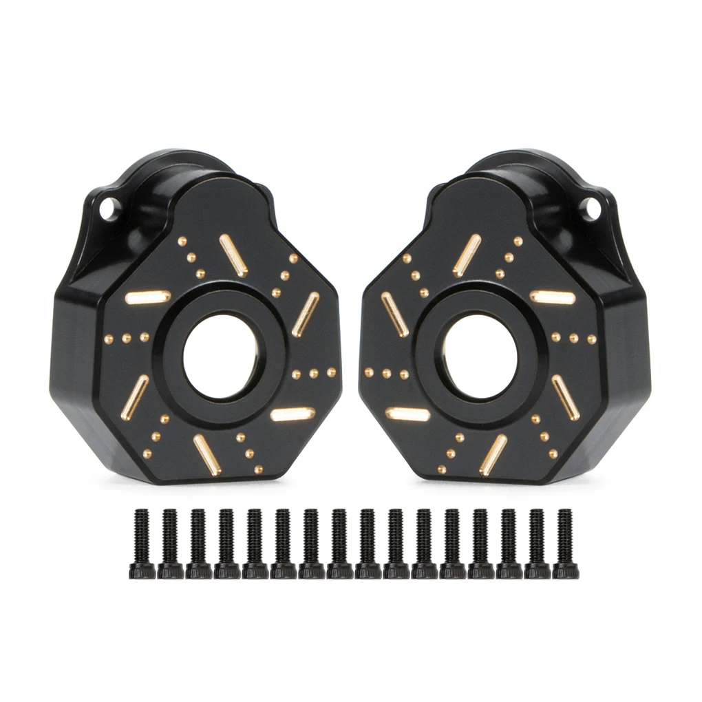 

2 шт Латунь 1/10 противовес для Traxxas Trx4 RC автомобильная часть аксессуары для радиоуправляемых автомобилей запасные части обновленная деталь для радиоуправляемых моделей