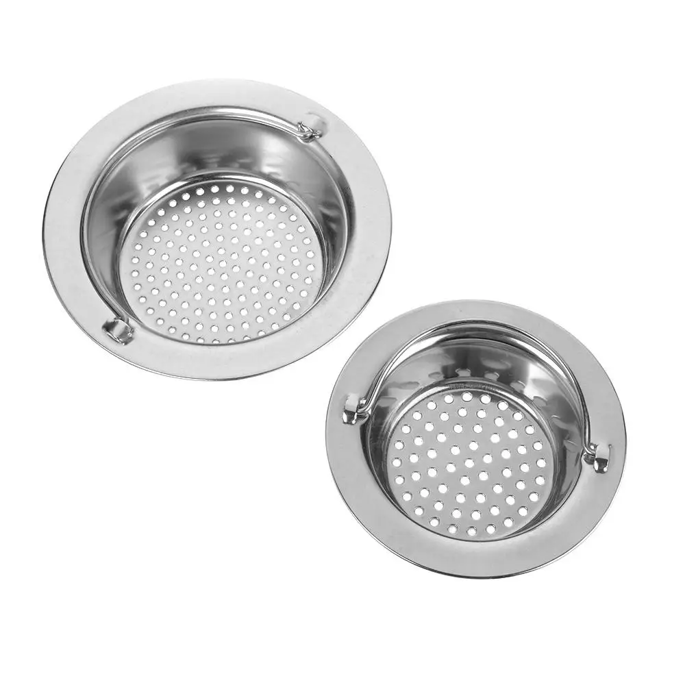 2 Pièces Universel En Acier Inoxydable Évier Drain Anti-Refoulement D 2 Pièces Universel En Acier Inoxydable Évier Drain Anti-Refoulement D