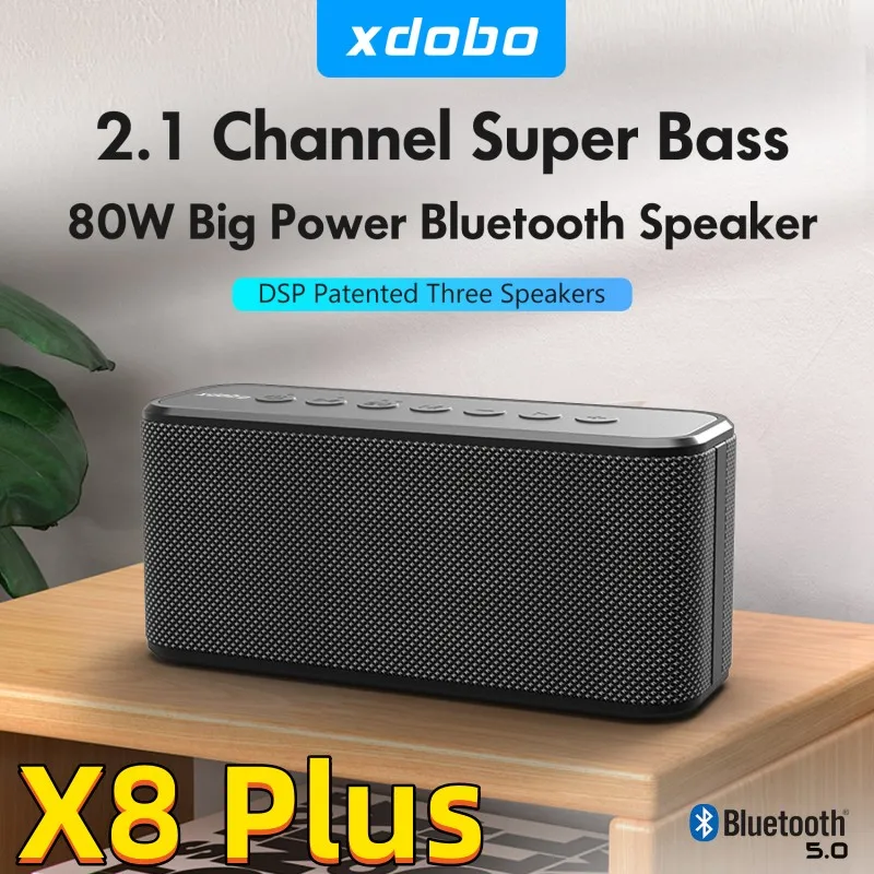 

Bluetooth-колонки Xdobo X8, 80 Вт, водостойкие