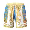 Gold Luxury Swimwear Shorts Breathable Surf Board Shorts Men's Vacation Beach Shorts Quick Dry Swimsuit Summer Sports Trunks Boy 3