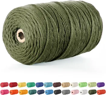 3mm Natural Cotton Macrame Cord – 100m 1