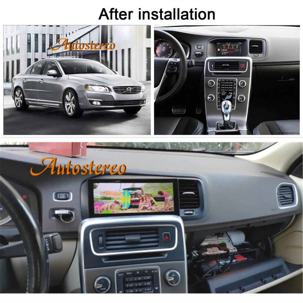 

Android 11,0 128 ГБ для Volvo S60 V60 2010-2017 сенсорный экран автомобильный GPS-навигатор мультимедийный плеер стерео головное устройство магнитофон