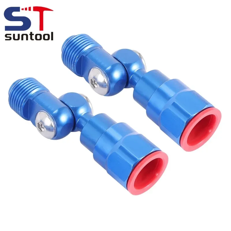 

Suntool Swivel Joint Adapter 2Pcs 7/8 Inch F-7/8 Inch M Airless Spray Machine Swivel Joint for Wagner/Graco Paint Sprayer