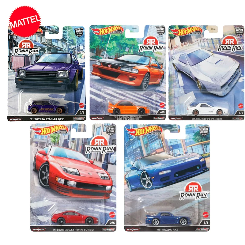 

Original Hot Wheels Car RX7 FC Mazda Toyota 1:64 Premium Diecast Model Exquisite Collection Toys for Boy Children Birthday Gift