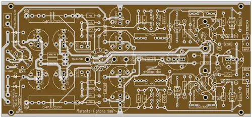 Marantz-7 회로 기반 하이파이 M7 12AX7 진공관, RIAA 포노 사운드 앰프 보드 키트 5