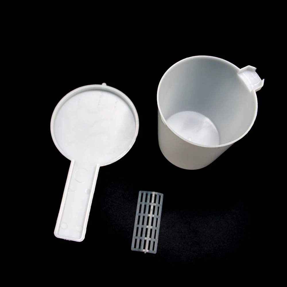3PCS Plastic Honey Bee Feeder Tank Bottle Suger Syrup Feeding Container Colony Feedinng Inside Hive Keep Out Robbers Beekeeping