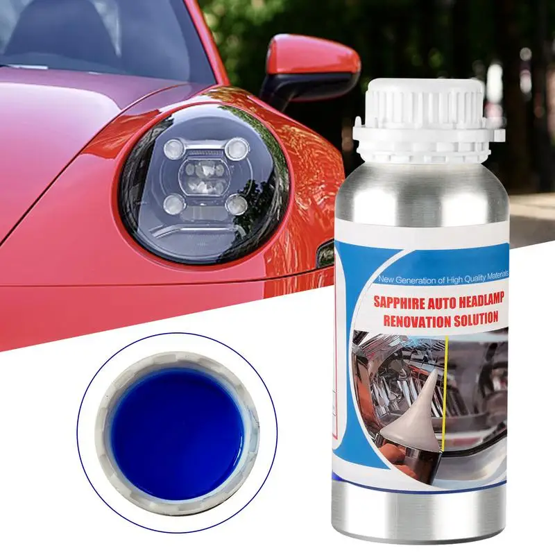 Car Headlight Repair Fluid 800g Auto Brightening Cleaning Headlight Restoration Repairing Liquid