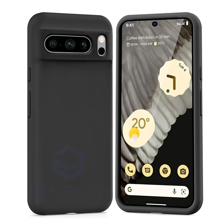 Liquid Silicone Soft Fabric Phone Case - Original Enhanced Protection Cover