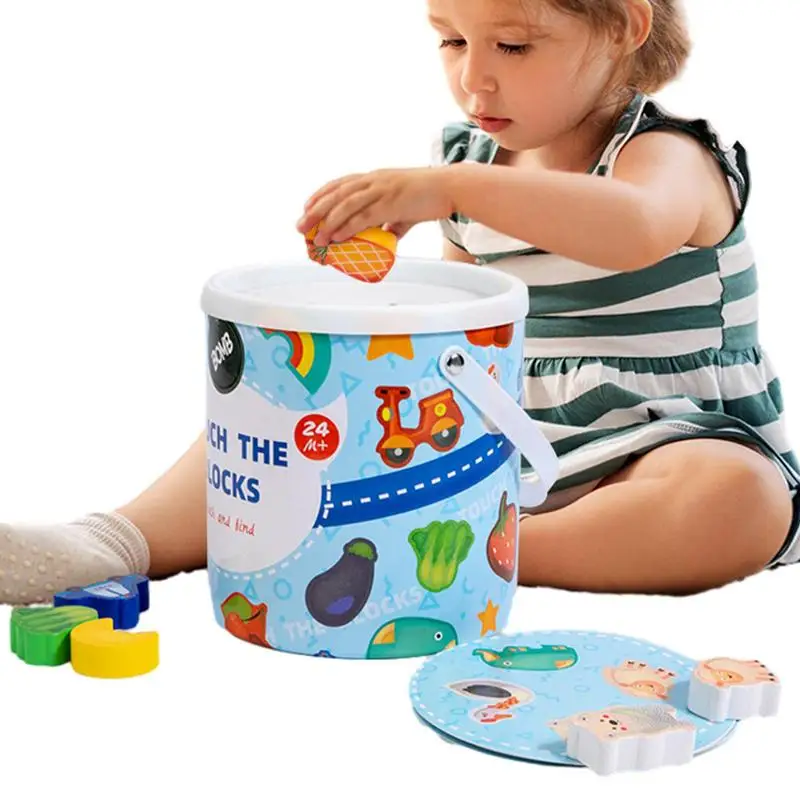 

Wood Block Matching Game Learning Montessori Toy Building Blocks Shape Sorting Educational And Creative Sorting Toy For Kids