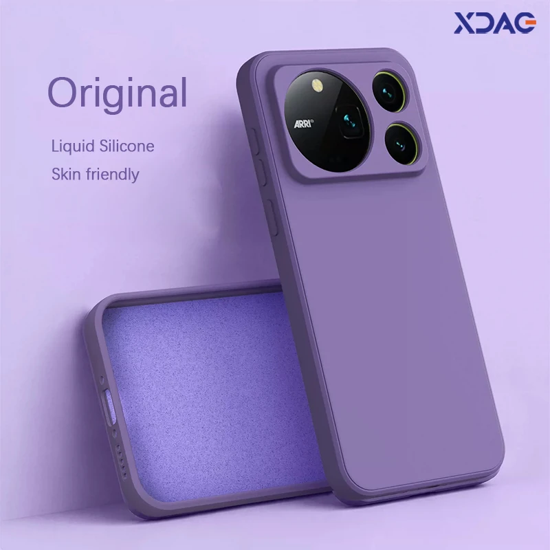Liquid Silicone Camera Protection Soft Back Cover Housing by