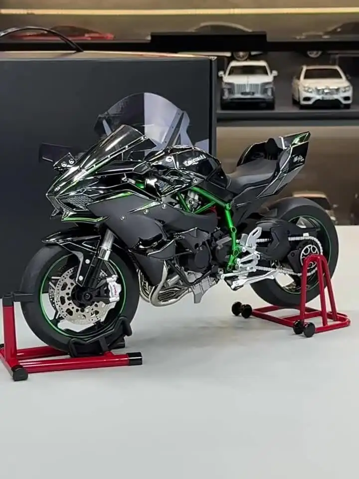 1:6 Kawasaki H2R Bootable Sprayable Dynamic Alloy Metal Diecast