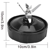 Pièce de rechange avec brosse et rondelle en caoutchouc, extracteur à 7 ailettes, mélangeur Nutri Ninja, Auto IQ, BL682, BL480, BL640 6
