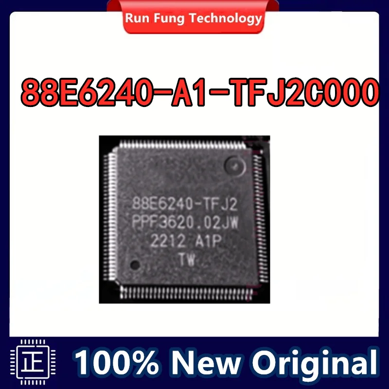 

New original 88E6240-TFJ2 88E6240-A1-TFJ2C000 88E6240 TQFP-128 Ethernet control chip