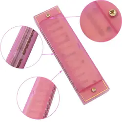 10 Holes Senior Bruce BLUES with ABS Case Harmonica Child Musical Toy Gift Musical Instrument for Hohner Professional Harmonica