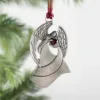 Pure Tin Christmas Tree Decorations Christmas Decorations Metal Pendant Gifts Christmas Tree Glass Crystal Beads Fast Shipping 1