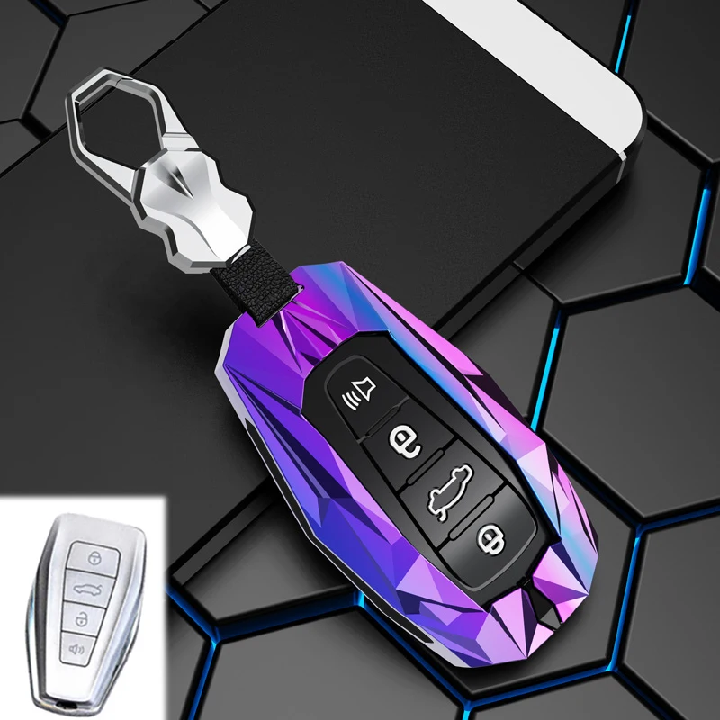 Para O Jeep Renegade Compass Wrangler Willys Grand Cherokee Chrysler 300C Dodge Car Porta-Chaves