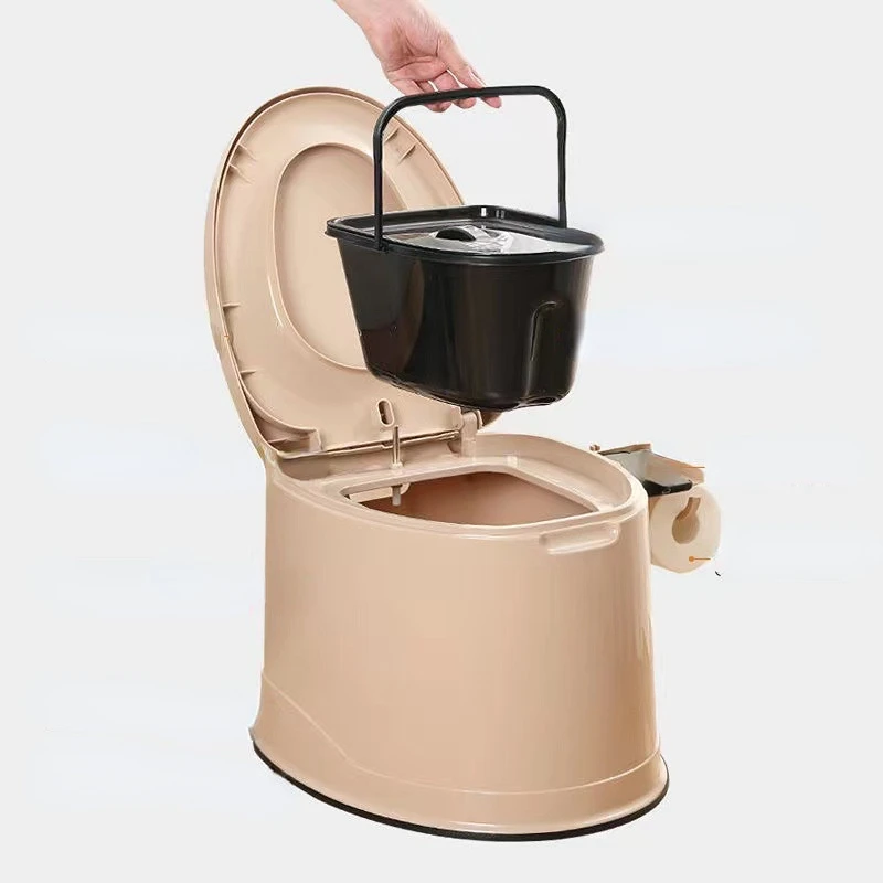 Cblah Portable Toilet Camping Toilet Seat Elderly Compost Stool Movable Car Thickened Potty Pregnant Woman Travel folding toilet portable toilet