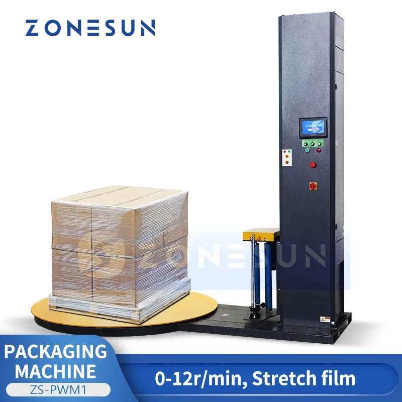 Zonesun ZS-PWM1 Automated Pallet Wrapper for Warehouses & Distribution ...