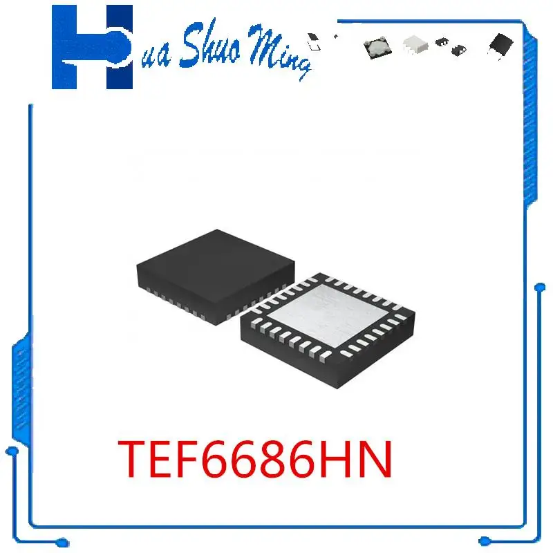 

2 шт./лот TEF6686HN TEF6686 F8602 TEF6686HN/V102K QFN-32 THS119 SIP-4