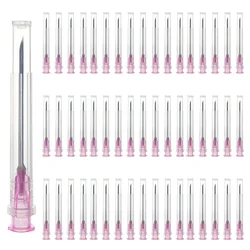 100pcs Veterinary Disposable Injection Syringe Needle with Shell Farm Supplies Dispensing Tools For Pig Cattle Sheep Dog Chicken