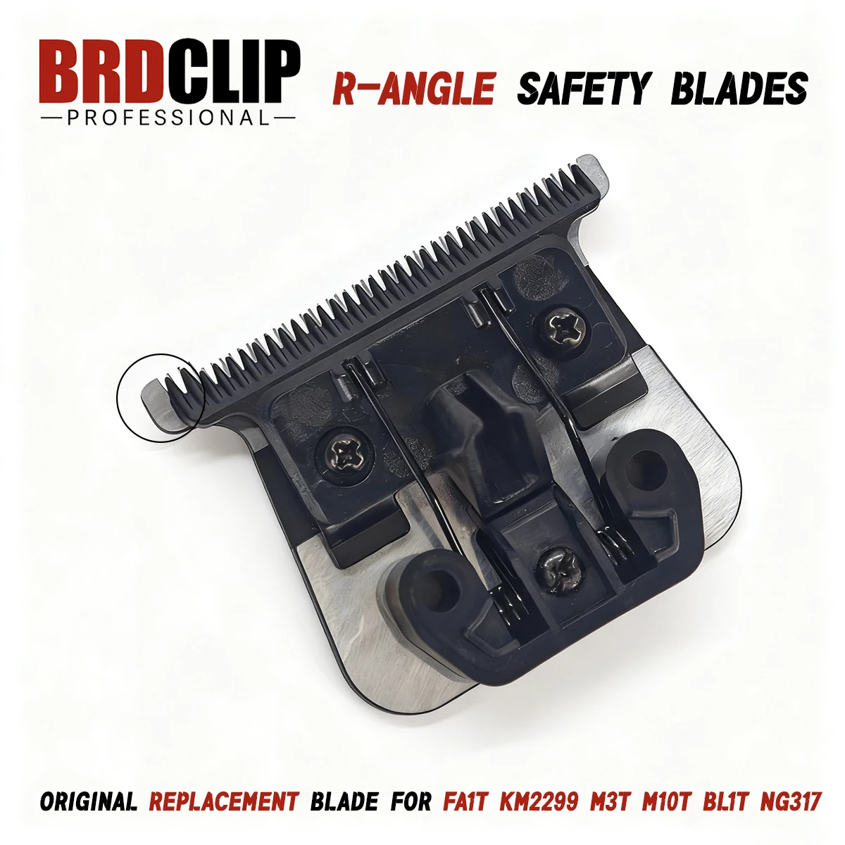Replacement Blade BRDCLIP FA1T M3T Professional Hair Clipper Trimmer Barber Shop KM-2299 Carbon Steel Cutter Head