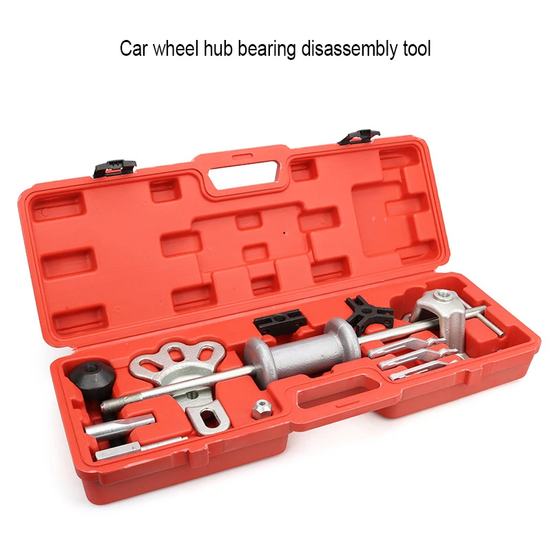 2/3 Jaw Internal/External Slide Hammer Puller Set Rear Wheel Axle Hub Dent Shaft Puller Tool Front Wheel Hub Bearing Remover Kit