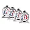 2 Pack Refrigerator Thermometer, -30~30°C/-20~80°F, Classic Fridge Analog Thermometer Large Dial With Red Indicator Thermometer 6