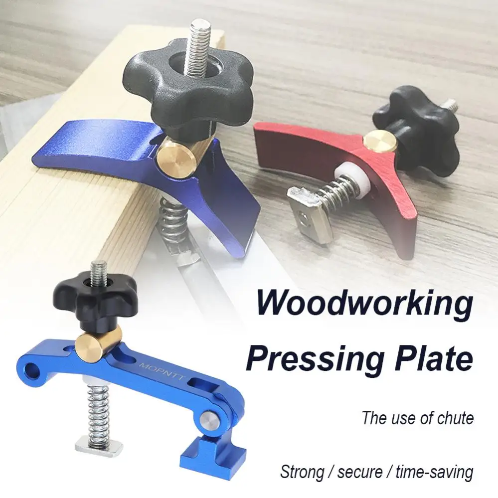 WoodworkingBenchesQuickActingHoldDownClampAluminumAlloyTslot