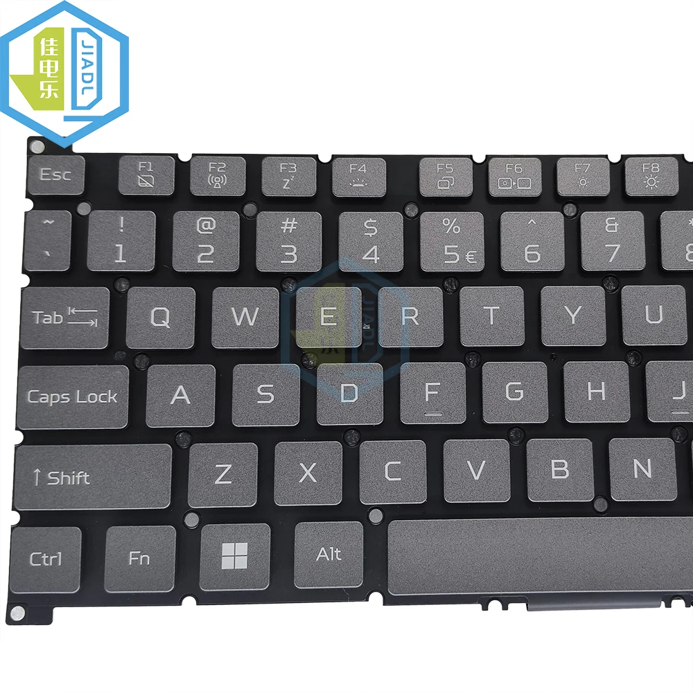 Teclado Retroiluminado Rgb para Acer Predator Triton Inglês Eua Pt51652s Pt516-51s 300se Pt314-51s Sg04p-p12e3l - Imagem 2