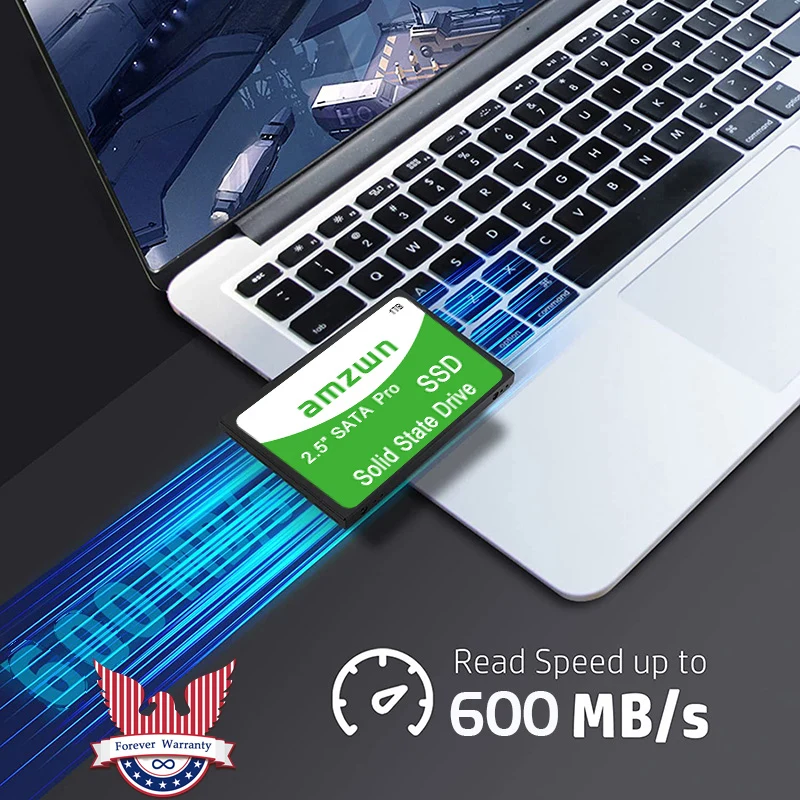 

2.5-inch Computer Internal Storage Device 256GB 128GB 512GB 1TB Portable SATA3 External Solid State Drive SSD Memory Disk