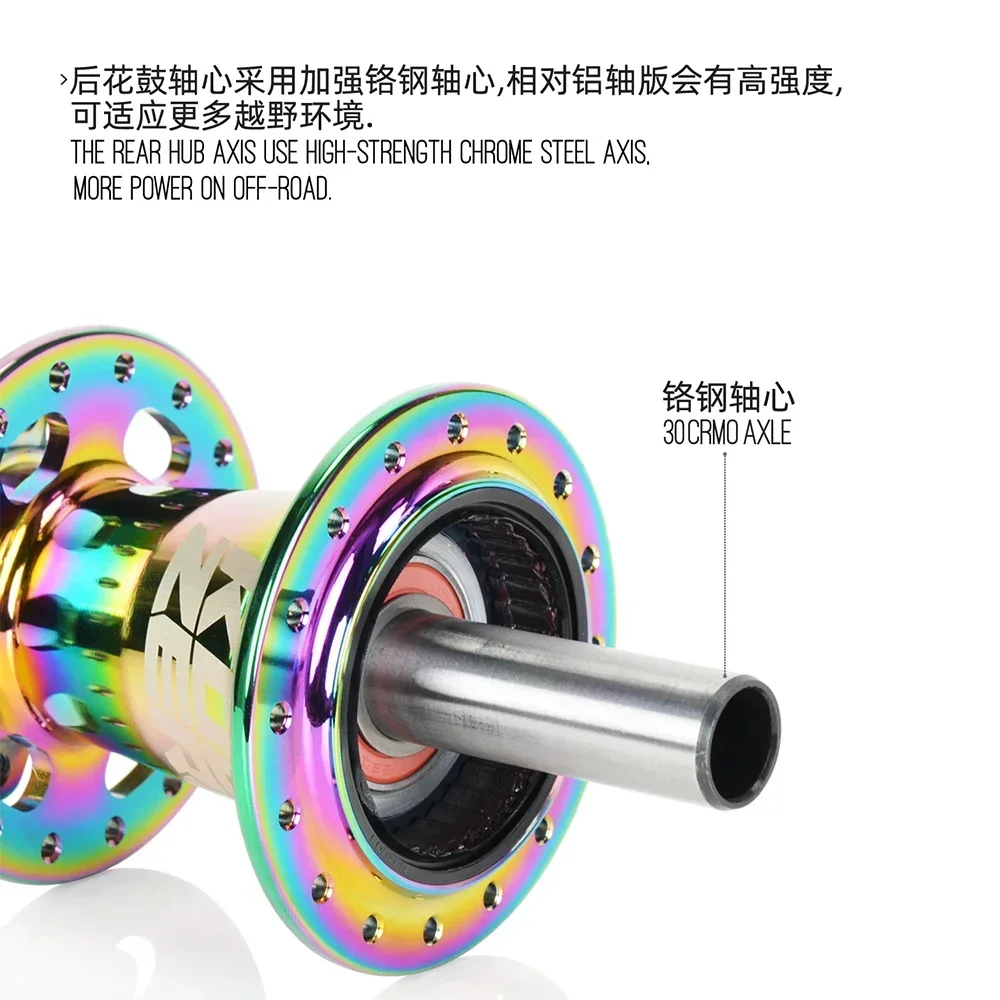 Koozer XM490pro 28H 32H 36 홀 9S 10S 11S HG 후면 MTB 자전거 허브 5x135 QR 10x135mm TA 12x135 12x142 THRU CRMO 액슬 자전거 부품