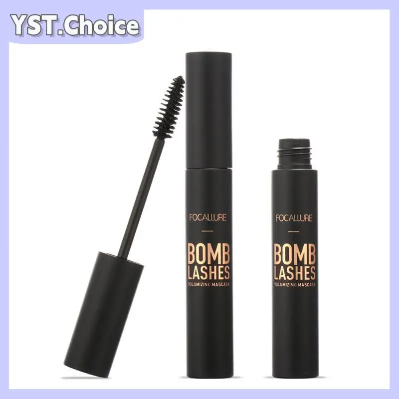 

Водостойкая Черная тушь для ресниц с 3D шелковыми волокнами, натуральные длинные предметы для наращивания, Косметика для макияжа