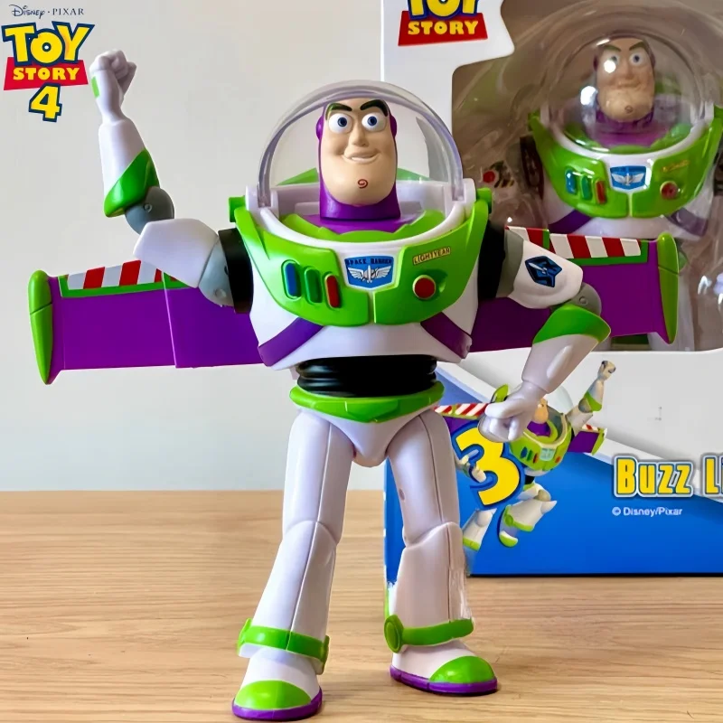 

Disney Toy Story 4 Juguete Woody Buzz Lightyear Music/light With Wings Doll Action Figure Toy S03 Birthday Christmas Gift
