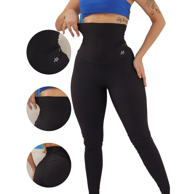 Calça legging MODELADORA anatomica cós super alto fitness