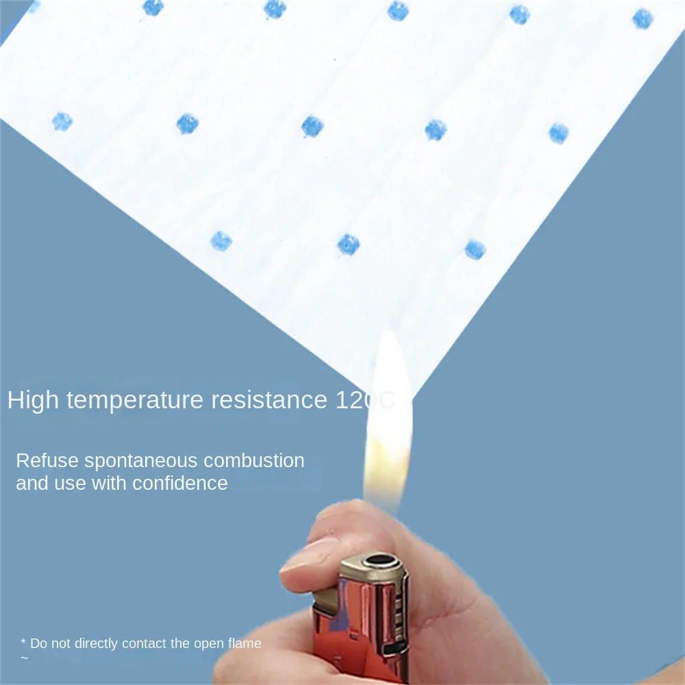 Oil Absorption Felt Side Suction Kitchen Range Hood Pad Cotton Kitchen Supplies Oil Absorption Cotton Household Non-woven