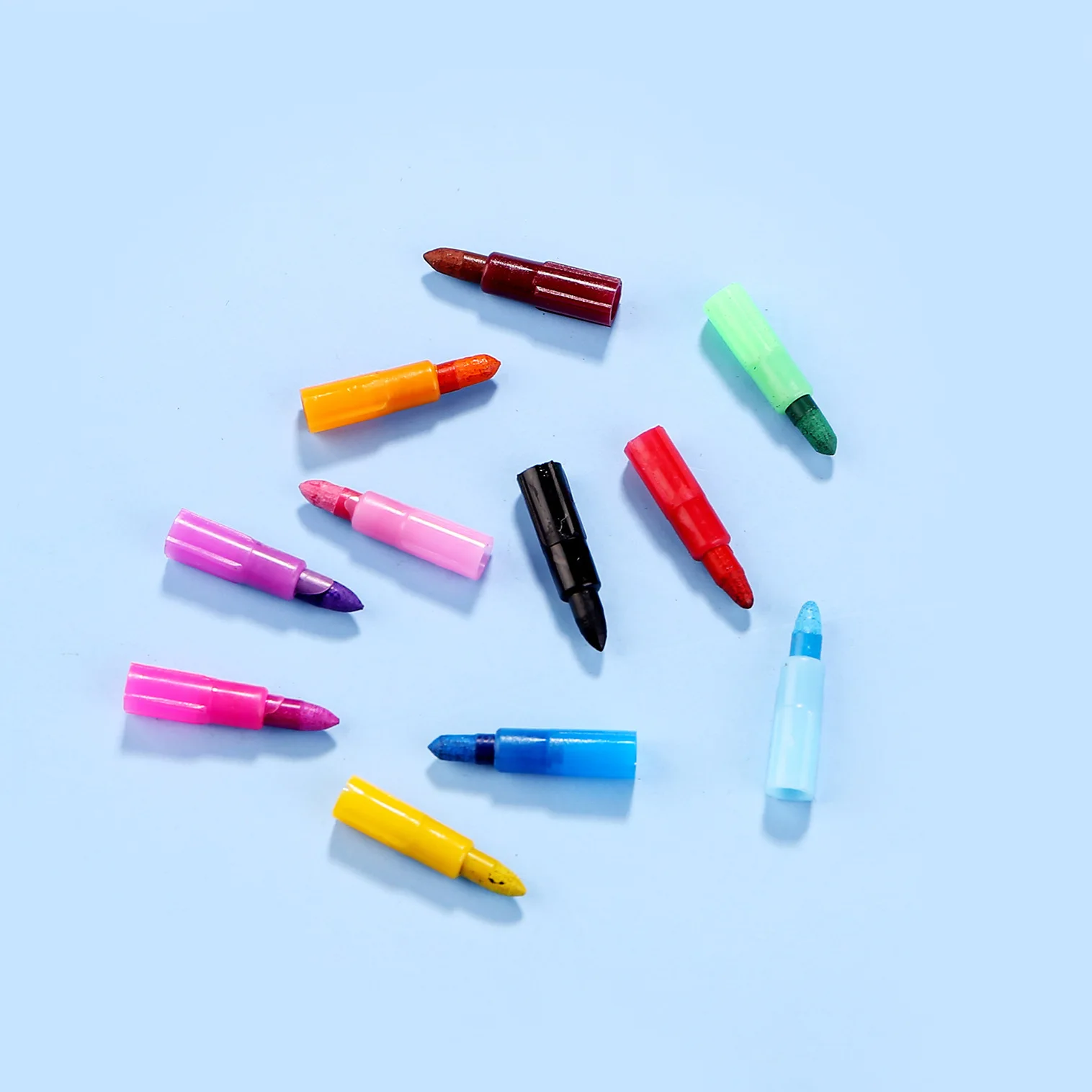 12-36Pcs Set Stackable Colorful Painting Graffiti Crayons Kids Party Supplies Birthday Gifts Kindergarten School Teacher Prizes - 5