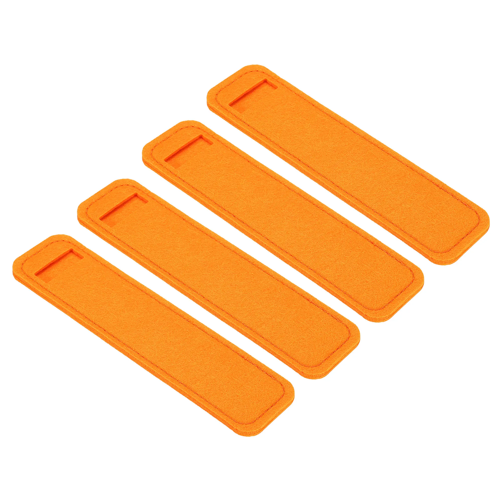 4Pcs 미니 펠트 연필 케이스 절묘한 스타일러스 크리스탈 볼펜 가방 선물 포장에 대 한 학생 및 비즈니스 사용에 적합