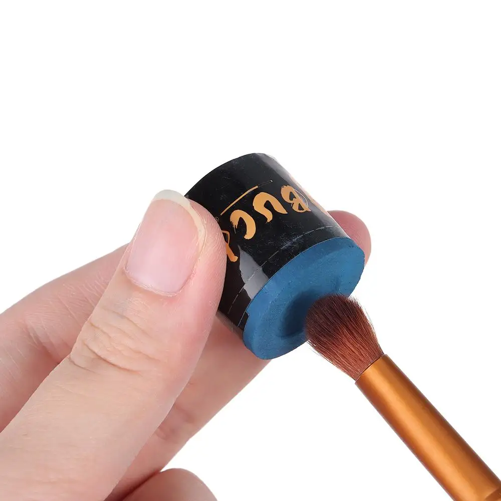 2Pcs/Set Pool Cue Tip Cue Chalk No-slip Calcium Carbonate Billiard Chalks Indoor Sport Blue Green Red Snooker Accessory